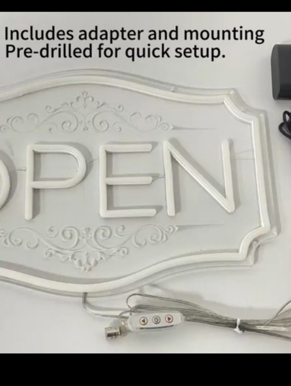 Neon "Open" Sign - Picture 4 of 6
